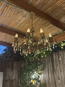 מנורת שנדליר עתיקה 