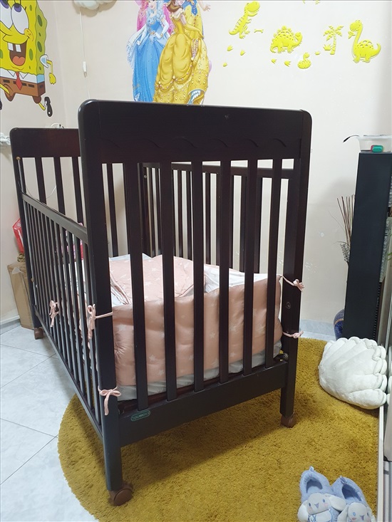 תמונה 3, מיטת תינוק ומזרן מצב מצוין למכירה בקרית ים | לתינוק ולילד  מיטות ולולים