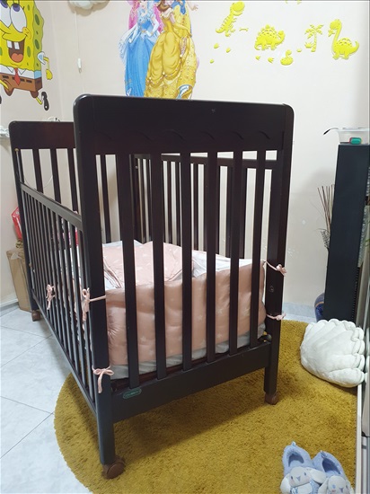 תמונה 3 ,מיטת תינוק ומזרן מצב מצוין למכירה בקרית ים לתינוק ולילד  מיטות ולולים