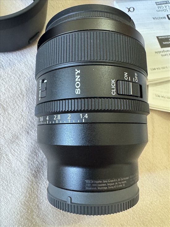 תמונה 4 ,עדשת סוני Sony FE 50mm f/1.4 למכירה בקרית מוצקין צילום  עדשות