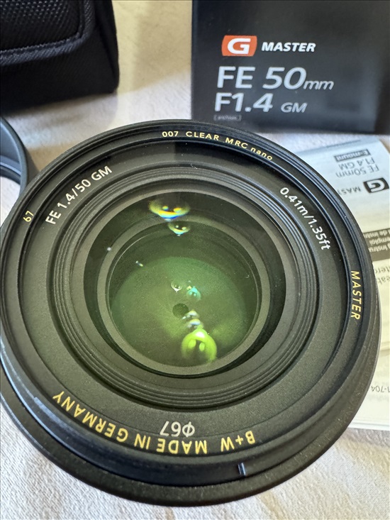 תמונה 5 ,עדשת סוני Sony FE 50mm f/1.4 למכירה בקרית מוצקין צילום  עדשות