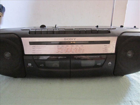 תמונה 1 ,רדיו קלטת SONY CFC W338S למכירה בקרית מוצקין סטריאו ונגנים  טייפ