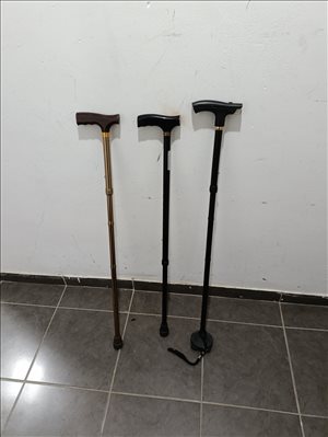 3 מקלות הליכה 2 חדשים  