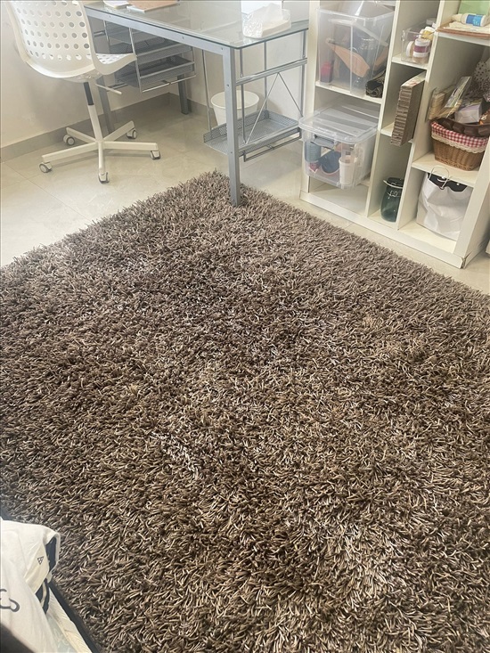 תמונה 3 ,שטיח אפור פרוותי למכירה בשפרעם ריהוט  שטיחים