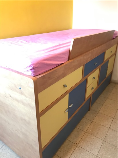 תמונה 2 ,מיטה גבוהה עם אחסוןXXL למכירה בירושלים ריהוט  מיטות