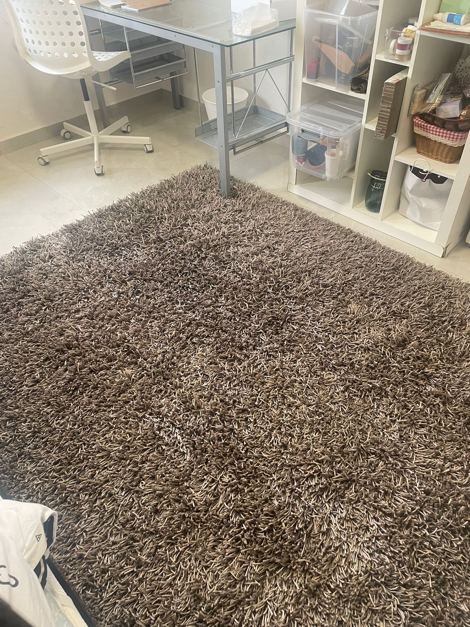 תמונה 3, שטיח אפור פרוותי למכירה בשפרעם | ריהוט  שטיחים