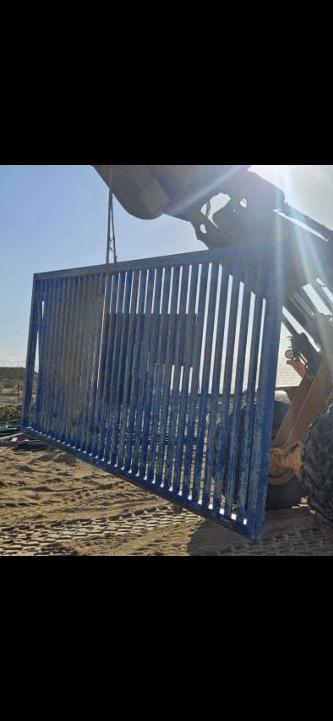 תמונה 1, שער מתכת מסיבי  למכירה בראשון לציון | מיגון לבית ולעסק  שער חשמלי
