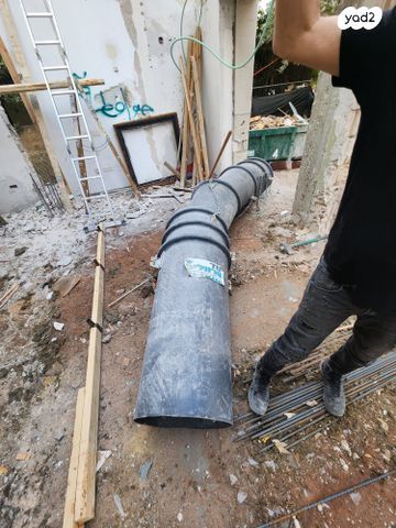 תמונה 1 ,שרוול לפינוי פסולת - פסולת בני למכירה ביהוד מונוסון כלי עבודה  כלים לבנין