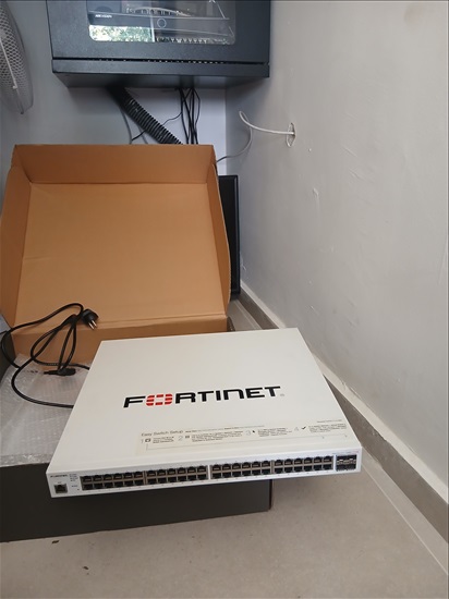 תמונה 1 ,Fortiswitch 248D FPOE למכירה בירושלים מחשבים וציוד נלווה  ראוטר