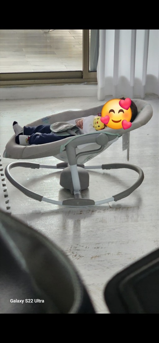 תמונה 2 ,טרמפולינה נדנדה למכירה ברמלה לתינוק ולילד  טרמפולינה