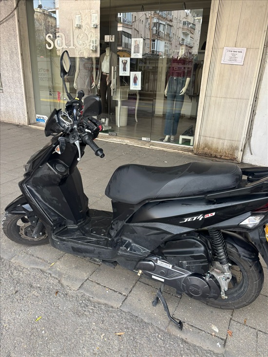 תמונה 2 ,2025 SYM jet4 rx 125 למכירה בתל אביב שונות  שונות