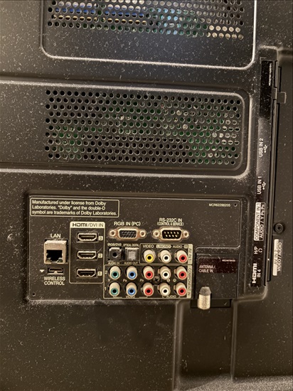 תמונה 3 ,טלוויזיה תקולה LG 42LE5500 למכירה באורנית מוצרי חשמל  טלוויזיות