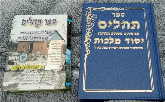 תמונה 1 ,ספרי תהילים למכירה בחיפה ספרות ומאמרים  שונות