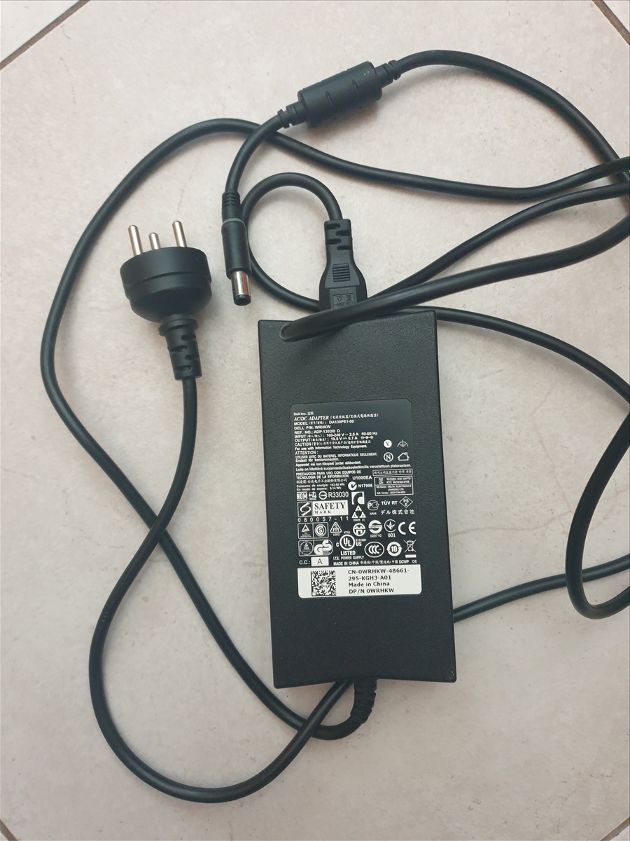 תמונה 1, מטען למחשב נייד:  DELL DA130PE למכירה בהרצליה | מחשבים וציוד נלווה  מח...