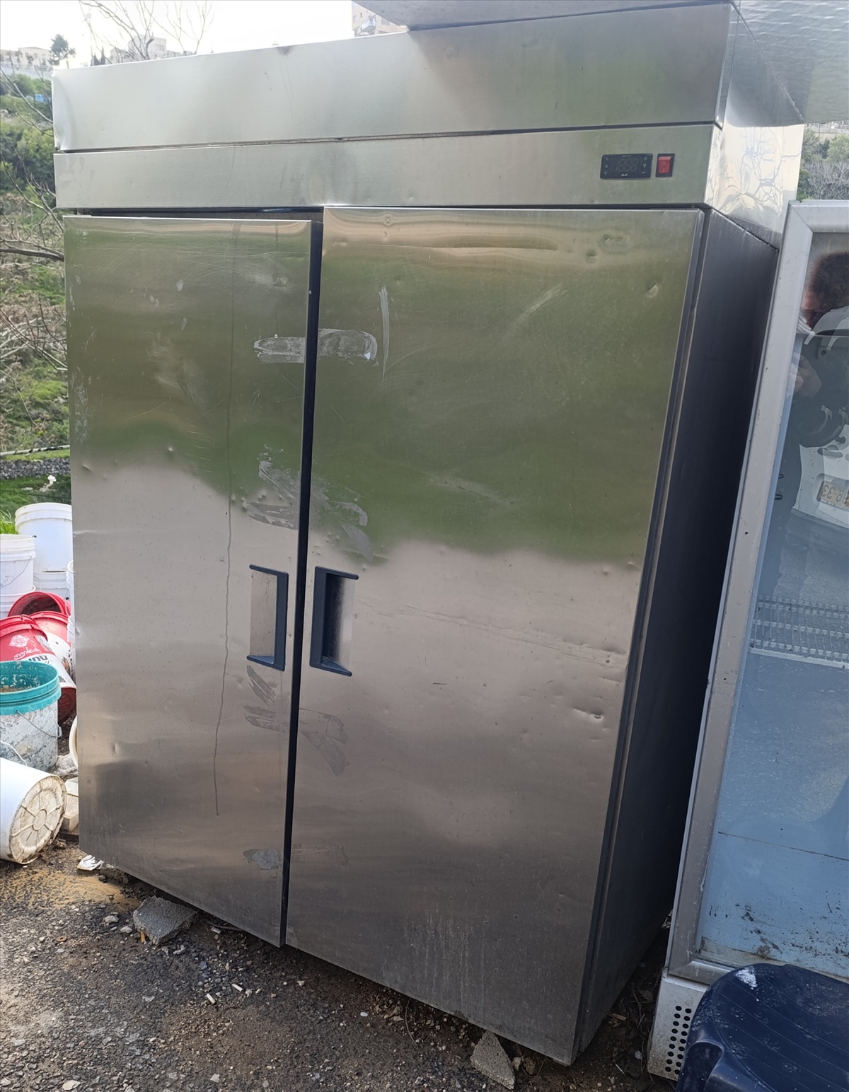תמונה 1, מקפיא נירוסטה מסחרי 2 דלתות למכירה בירושלים | מוצרי חשמל  מקפיא