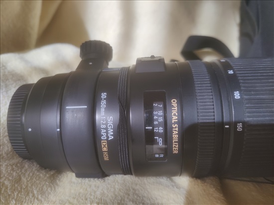 תמונה 4 ,SIGMA 50-150 2,8 TELE למכירה בנילי צילום  עדשות