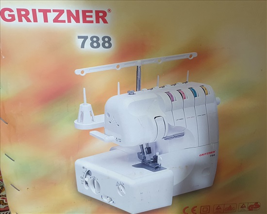 תמונה 3 ,אוברלוק gritzner 788 למכירה בירושלים מוצרי חשמל  מכונת תפירה