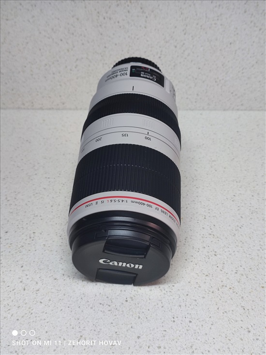 תמונה 3 ,Canon 100-400 4.5-5.6L II USM למכירה בירושלים צילום  עדשות