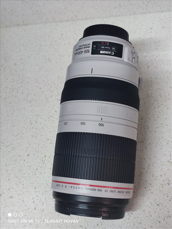 תמונה 6 ,Canon 100-400 4.5-5.6L II USM למכירה בירושלים צילום  עדשות