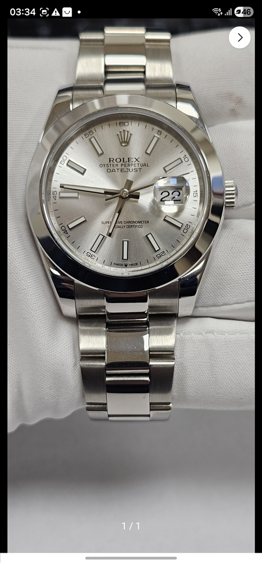 תמונה 2 ,Rolex Datejust למכירה בלוד תכשיטים  שעונים