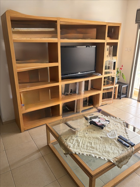 תמונה 1 ,ספרייה שידת טלויזיה למכירה בנתניה ריהוט  סלון
