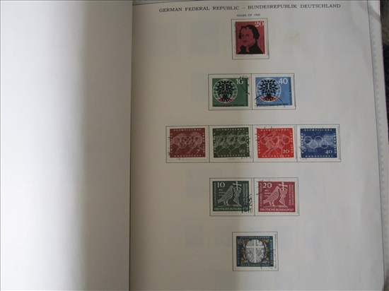 תמונה 7 ,בולים מערב גרמניה 1955-1977 למכירה בKiriyat-Motskin אספנות  בולים, מעטפות וגלויות