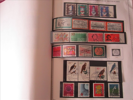 תמונה 12 ,בולים מערב גרמניה 1955-1977 למכירה בKiriyat-Motskin אספנות  בולים, מעטפות וגלויות