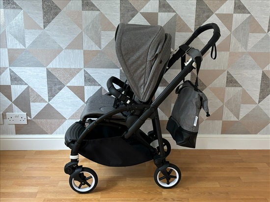 תמונה 4 ,Bugaboo Bee 6 in Grey Melange  למכירה בתל אביב לתינוק ולילד  עגלות ועגלות טיול