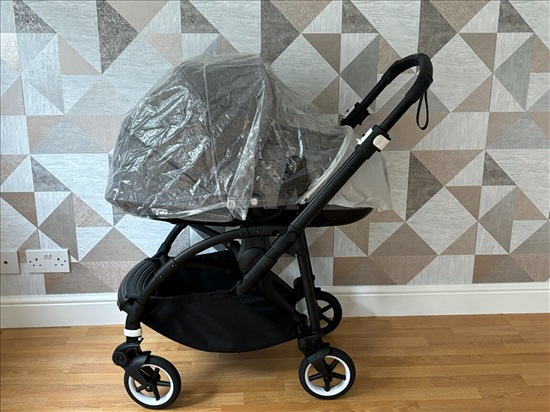תמונה 3 ,Bugaboo Bee 6 in Grey Melange  למכירה בתל אביב לתינוק ולילד  עגלות ועגלות טיול