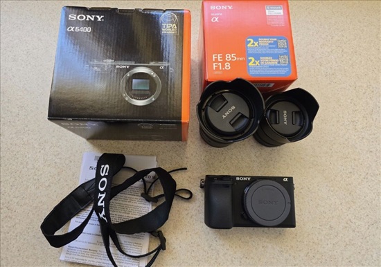 תמונה 1 ,מצלמת Sony A6400 ללא מראה למכירה בתל אביב צילום  מצלמה דיגיטלית
