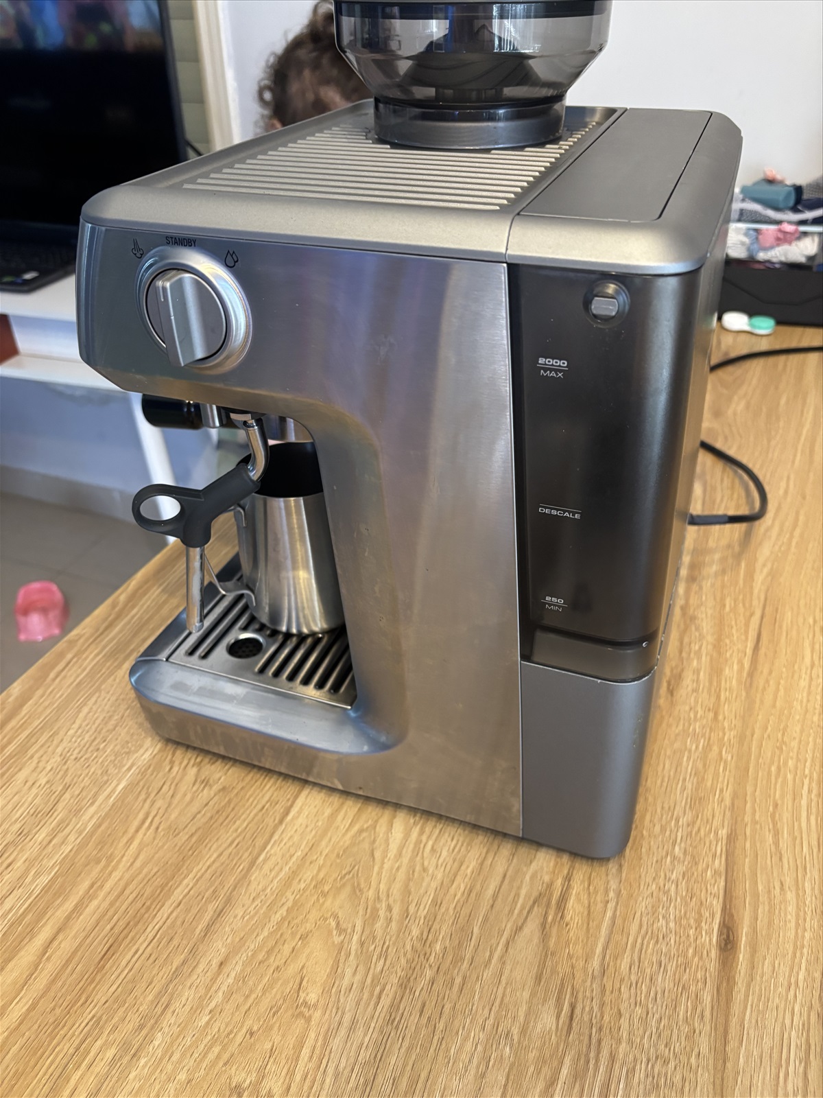 תמונה 4, מכונת קפה Breville Barista למכירה בחולון | מוצרי חשמל  מכונת קפה