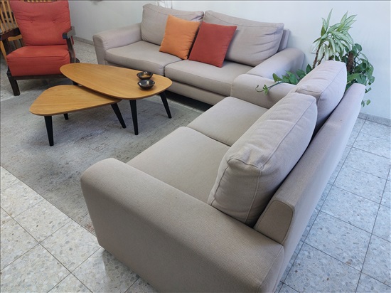 תמונה 1 ,סלון למכירה! סט ספות2+3 וכורסה למכירה בכפר סבא ריהוט  סלון