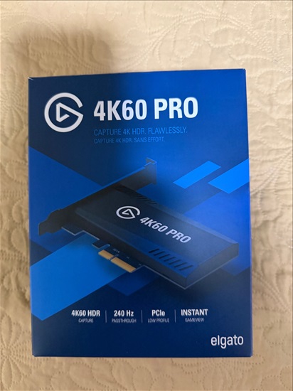תמונה 2 ,Elgato Game Capture 4K60 Pro  למכירה באילת מחשבים וציוד נלווה  שונות