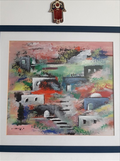 תמונה 1 ,ציור יד אומנותית ומקורית  למכירה בירושלים אומנות  ציור
