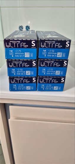 תמונה 1 ,עדשות יומיות של בוש דגם ULTRA למכירה בגני תקווה משקפיים  עדשות מגע