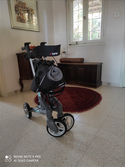 תמונה 1 ,רולטור 4 גלגלים תוצרת TROPO למכירה בקריית טבעון ציוד סיעודי/רפואי  הליכון