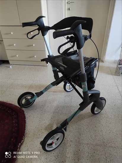 תמונה 3 ,רולטור 4 גלגלים תוצרת TROPO למכירה בקריית טבעון ציוד סיעודי/רפואי  הליכון