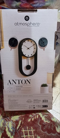 תמונה 1 ,   שעון קיר דגם ANTON  למכירה במגדל העמק לבית  חפצי נוי