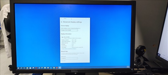 תמונה 2 ,Dell E2218HN מסך מחשב כמו חדש  למכירה ברחובות מחשבים וציוד נלווה  מסך מחשב