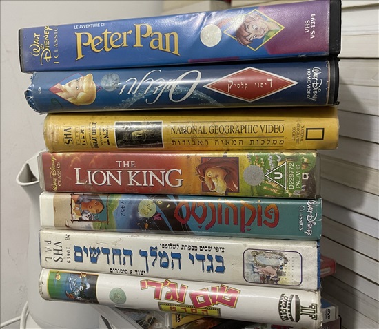 תמונה 2 ,קלטות וידיאו  למכירה בחולון מוסיקה וסרטים  וידיאו