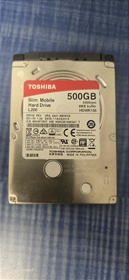 תמונה 1 ,דיסק קשיח 500 GB למכירה בראש העין מחשבים וציוד נלווה  חומרה