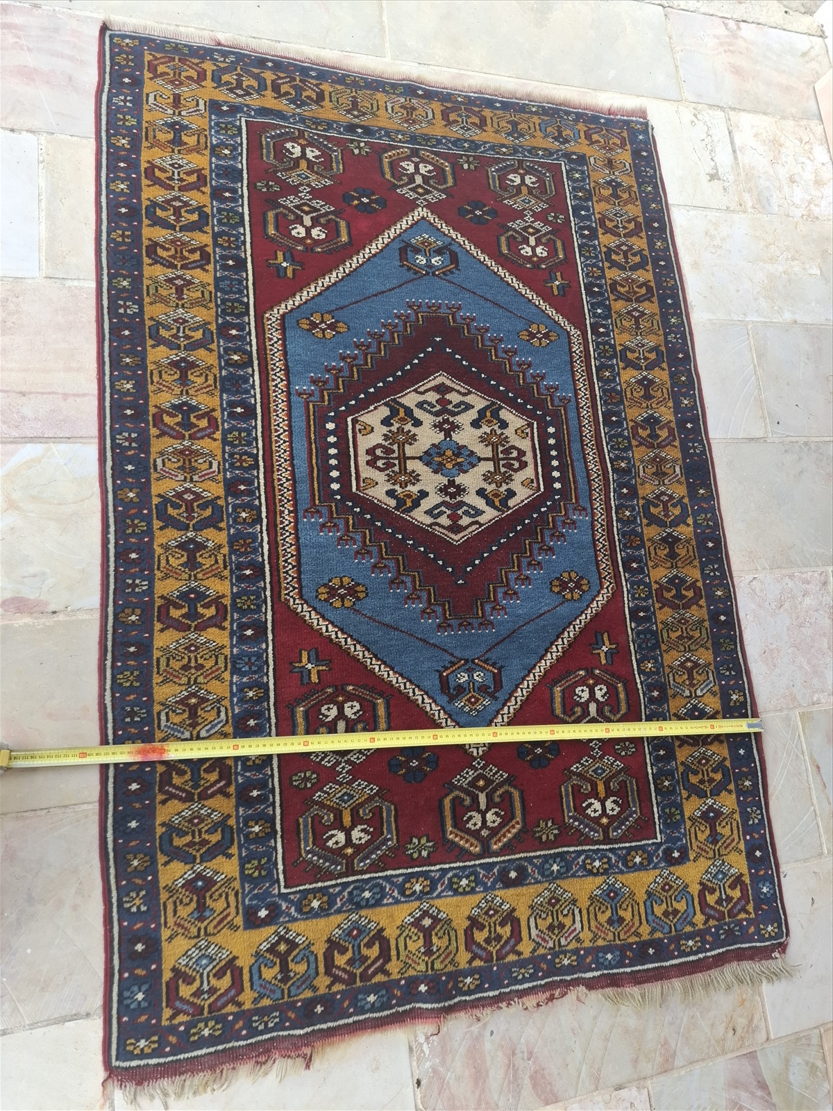 תמונה 2, שטיח מרוקאי גדול,עבודת יד למכירה בבית אריה | אומנות  אומנות בבד