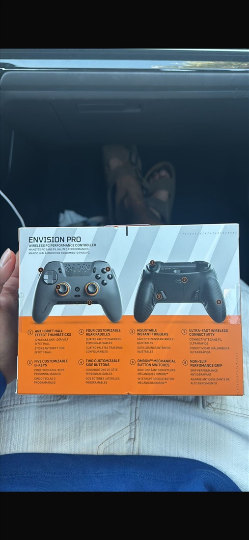 תמונה 2 ,שלט גיימינג scuf envision pro למכירה בתל אביב משחקים וקונסולות  אביזרים לקונסולות