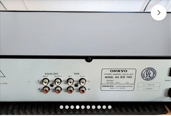 תמונה 7 ,איקיולייזר וינטג מדהים ONKYO  למכירה בתל אביב סטריאו ונגנים  אקולייזר