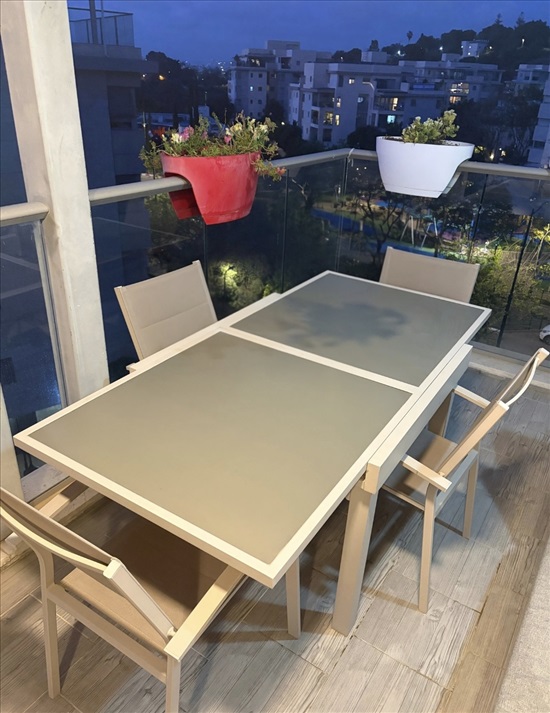 תמונה 2 ,פינת אוכל לגינה למכירה בנס ציונה ריהוט  ריהוט לגינה