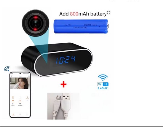 תמונה 1 ,שעון מצלמה נסתרת תומך wifi  למכירה בפתח תקווה מוצרי חשמל  וידאו