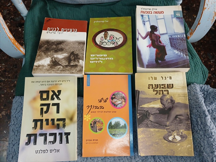 תמונה 6 ,250+ ספרים במצב נהדר למכירה ברמת גן ספרות ומאמרים  סיפרות
