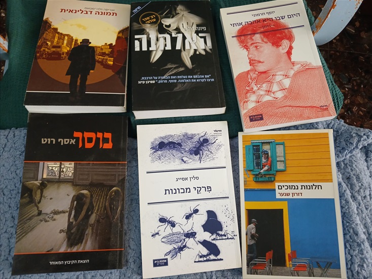 תמונה 9 ,250+ ספרים במצב נהדר למכירה ברמת גן ספרות ומאמרים  סיפרות