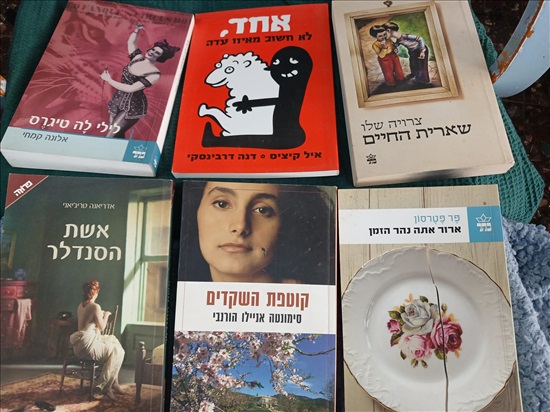תמונה 10 ,250+ ספרים במצב נהדר למכירה ברמת גן ספרות ומאמרים  סיפרות