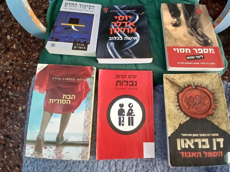תמונה 12 ,250+ ספרים במצב נהדר למכירה ברמת גן ספרות ומאמרים  סיפרות